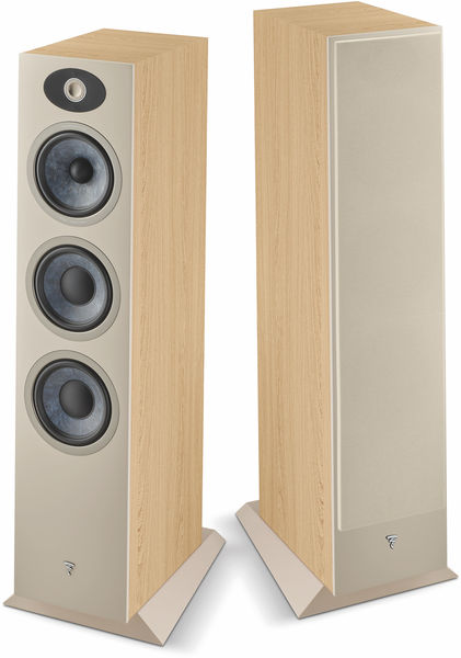 Focal Theva N3 Bois clair Enceintes colonne sur Son Vidéo