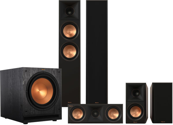 Klipsch Rp F Ii Hcm Noir Packs Enceintes Grand Spectacle