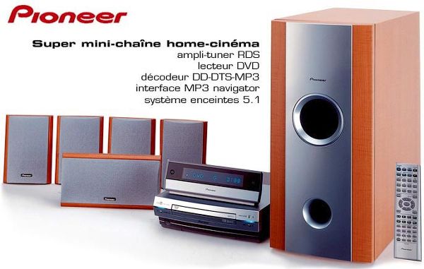 Pioneer NS DV88 multizone Mini chaînes home cinéma sur Son Vidéo