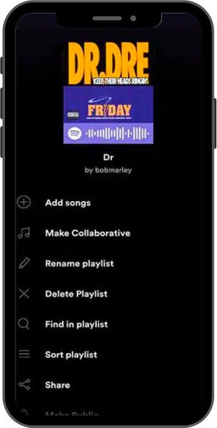Playlist partagée YouTube Music