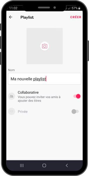 Deezer mode collaboratif