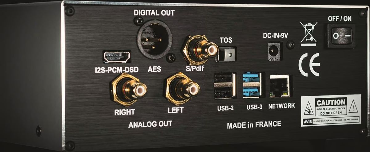 Connectique du lecteur 3D Lab Nano Player Platinum V5