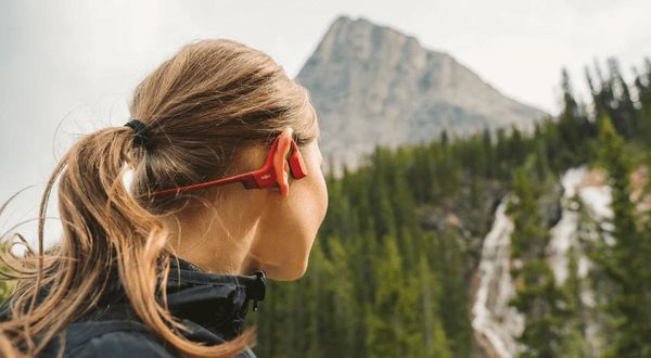 Écouteurs Shokz Open Run : mise en situation sur sportive