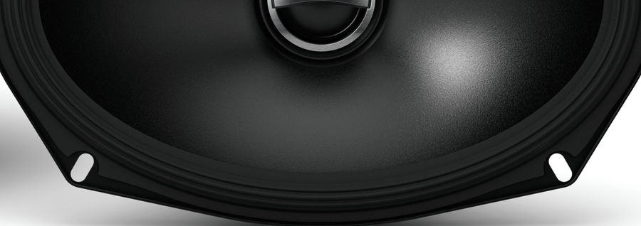 Haut-parleur voiture Alpine S-S69 vue de détail membrane CFRP