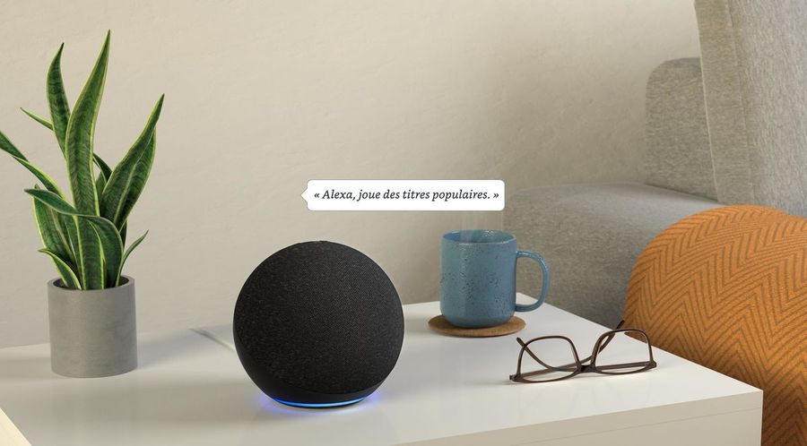 Compatible avec de nombreux protocoles domotique, l'enceinte connectée Alexa d'Amazon permet de piloter une maison intelligente.