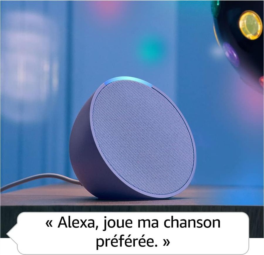 Mise en situation Amazon Alexa via Amazon Echo Pop
