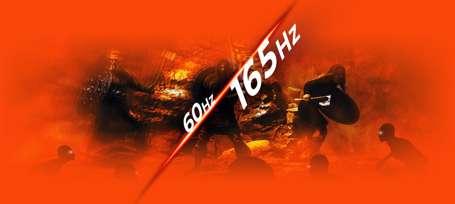 AOC 24G2AE/BK : 165 Hz