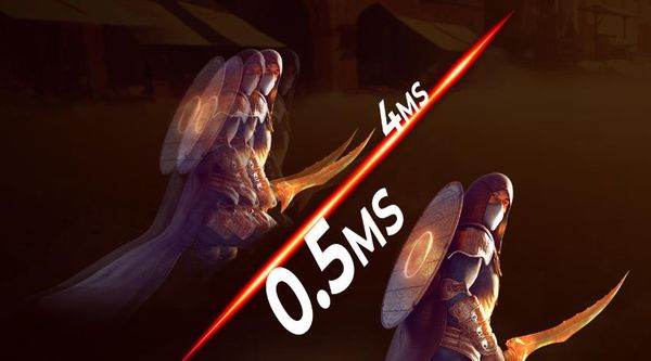 Le temps de r&eacute;ponse de l'&eacute;cran gamer AOC Gaming 24G4X est de 0,5 ms.