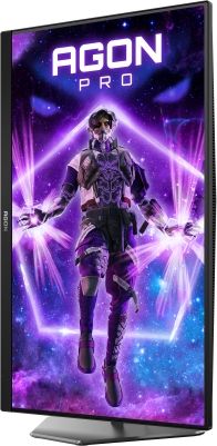 Le moniteur gamer AOC Agon Pro AG246FK peut être utilisé à la verticale en mode portrait.