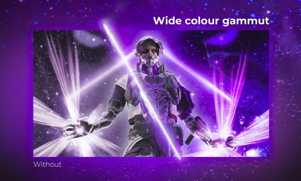 Grâce à sa compatibilité avec les espaces colorimétriques sRGB, DCI-P3 et Adobe RGB, l'écran ultrawide AOC Agon Pro AG346UCD garantit une restitution fidèle des couleurs.