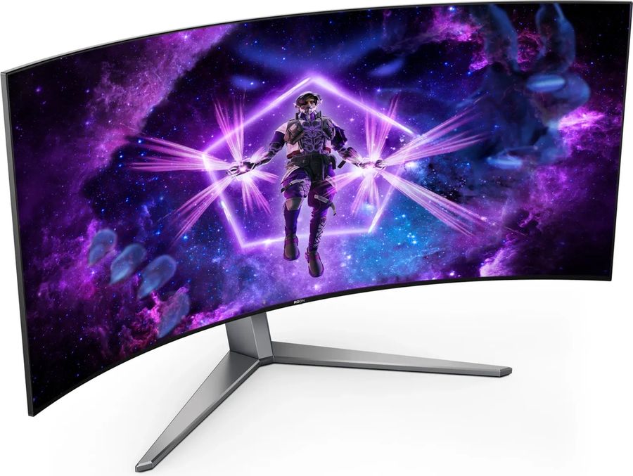 Le moniteur ultrawide AOC Agon Pro AG456UCZD est idéal pour les jeux vidéo.