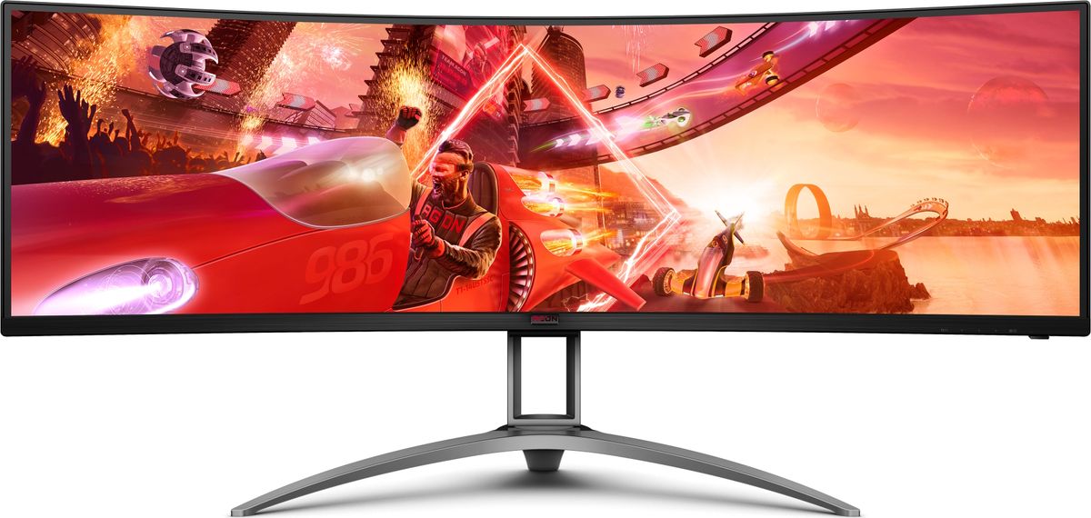 AOC Agon AG493UCX2 propose une d&eacute;finition DWQHD.