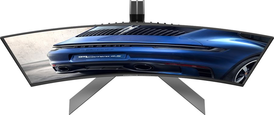 Écran gamer ultrawide AOC Agon Pro PD34 avec courbure 1800R pour une immersion totale.