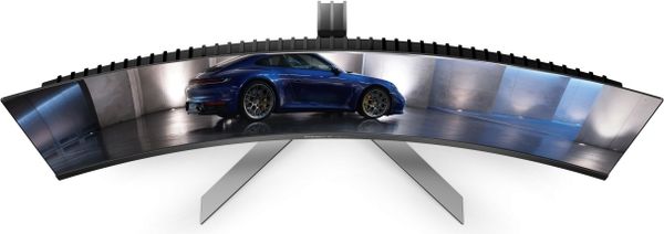 La courbure de l'écran ultrawide AOC Agon Pro PD49 réduit la fatigue oculaire.