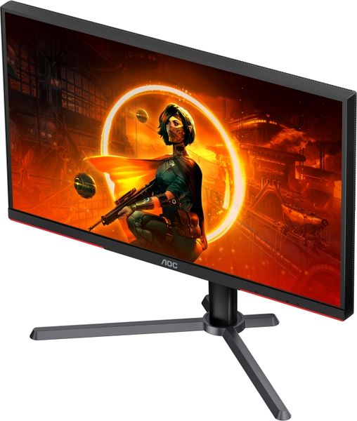 Le moniteur PC AOC Gaming Q27G3XMN/BK offre une définition QHD.