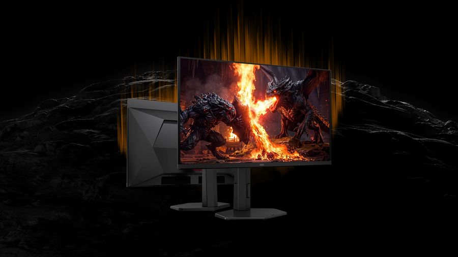 &Eacute;cran gaming AOC Agon Gaming Q27G4SDR QD-OLED de 26,5 pouces avec r&eacute;solution QHD