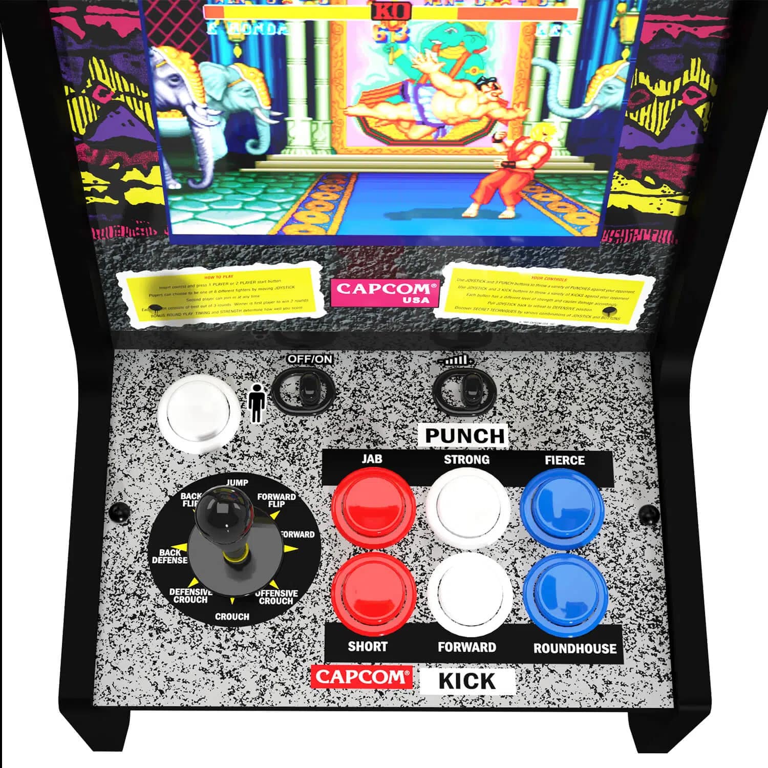 ARCADE1UP Countercade Street-Fighter - Bornes D'arcade