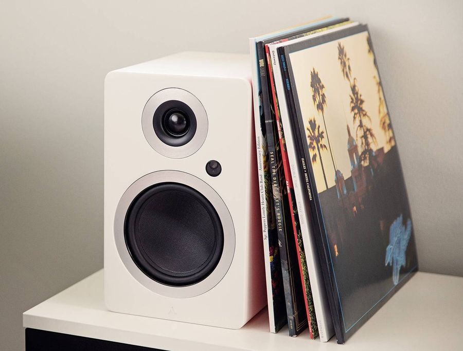 Vue de détail haut-parleurs