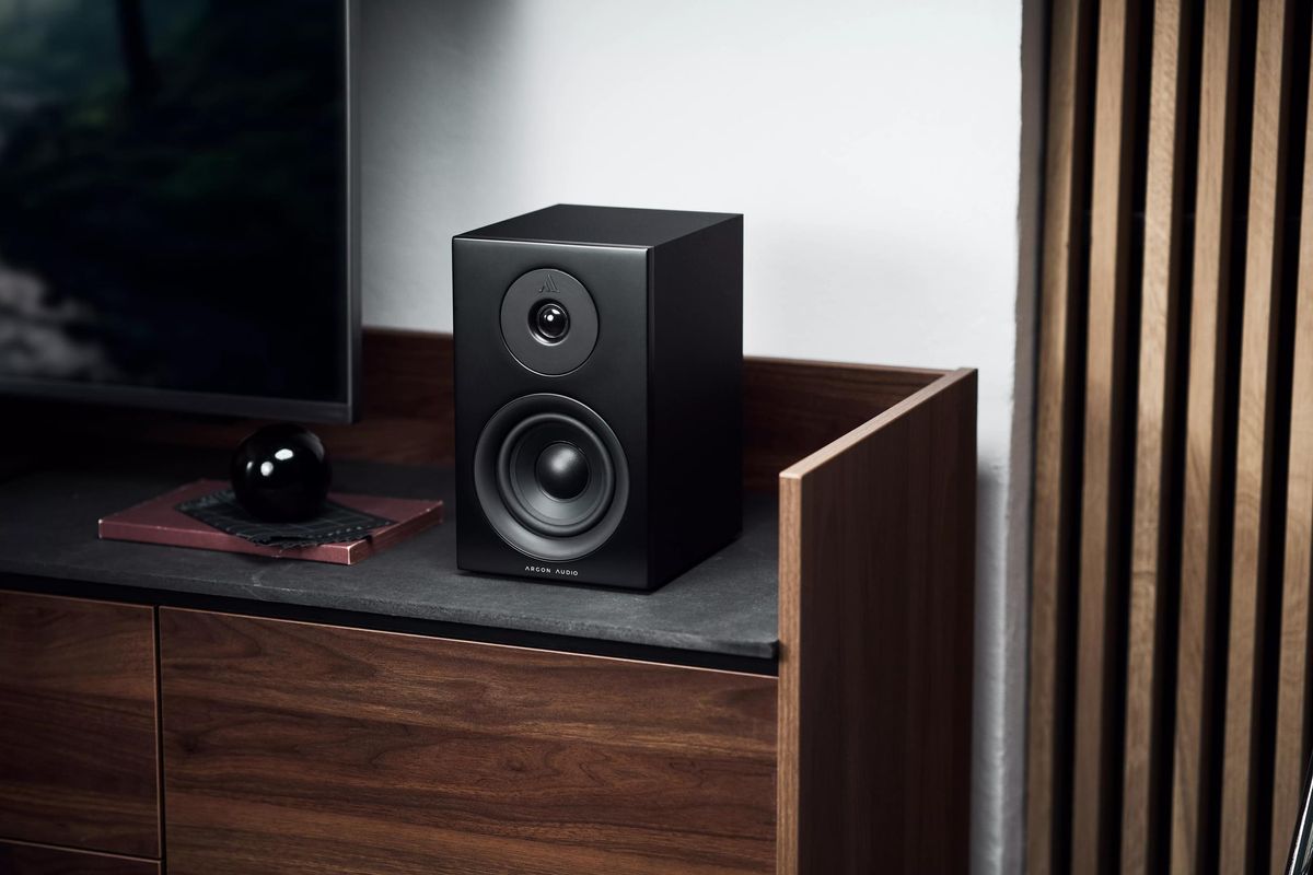 Haut-parleurs de l'enceinte bibliothèque Argon Audio Forus 4