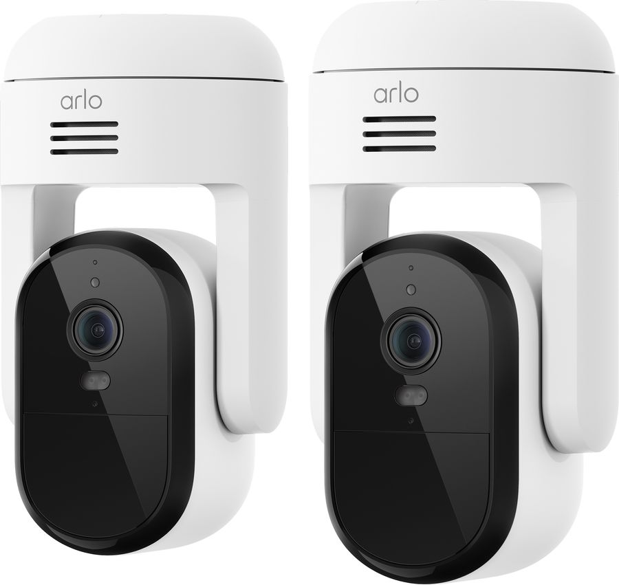 Arlo Essential 3 PTZ : caméra de surveillance 2K avec vision nocturne, audio bidirectionnel et alertes IA Caméra de sécurité Arlo Essential 3 PTZ motorisée avec vue panoramique 360°, zoom 12x et détection intelligente