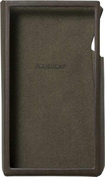 Étui En Cuir Pour Astell&Kern SP4000 - Cuir Italien - Microfibre Intérieure - Support Intégré - Noir Ou Kaki