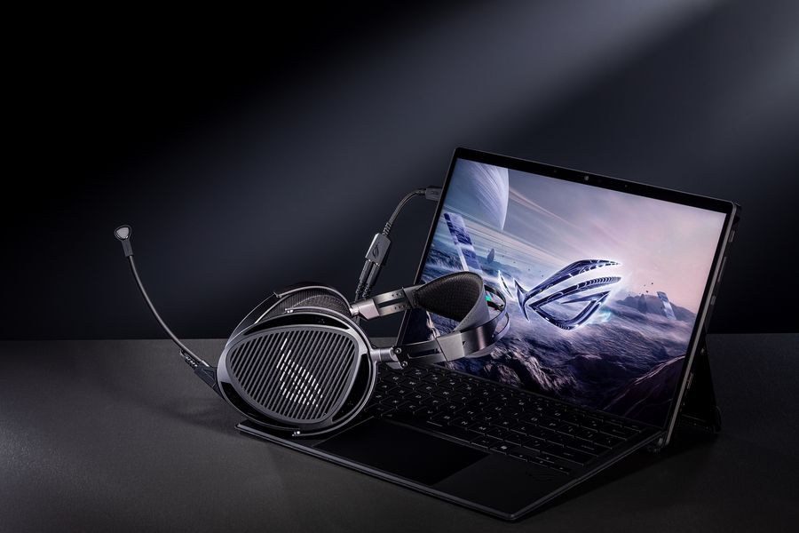 Casque gaming Asus ROG Kithara offrant une pr&eacute;cision sonore &eacute;lev&eacute;e et une localisation spatiale optimale gr&acirc;ce aux transducteurs planar magnetic.