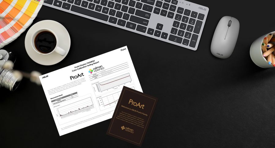 Le moniteur professionnel Asus ProArt Display PA278QV est certifié par Calman.