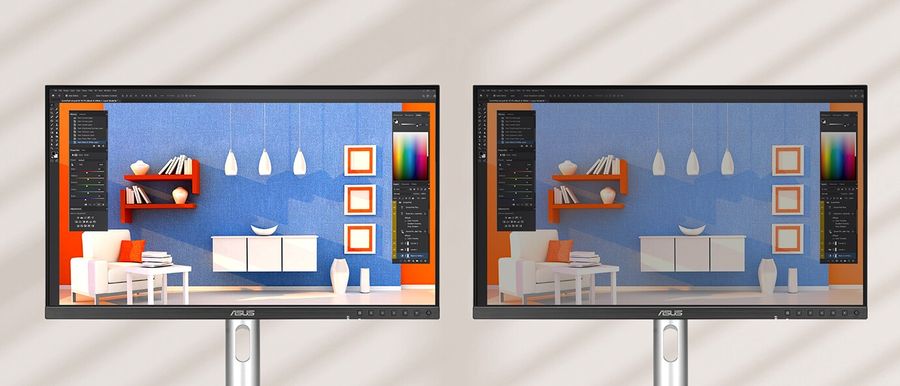 La luminosité du moniteur pro Asus ProArt Display PA27JCV s'ajuste automatiquement.