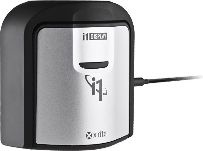 Colorim&egrave;tre X-Rite i1 Display Pro pour calibration mat&eacute;rielle du moniteur ASUS ProArt PA32UCR-K.