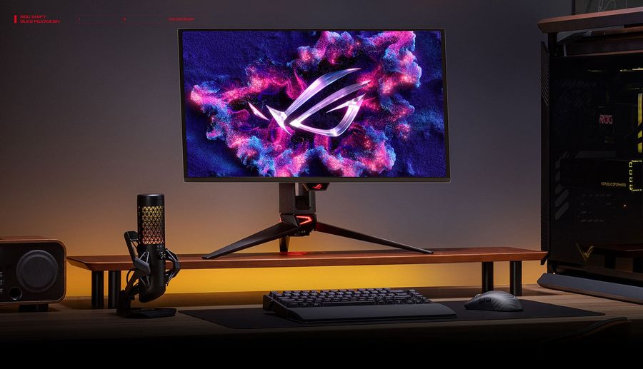 L'écran UHD 4K Asus ROG Swift OLED PG27UCDM peut atteindre 240 Hz, idéal pour les jeux vidéo.