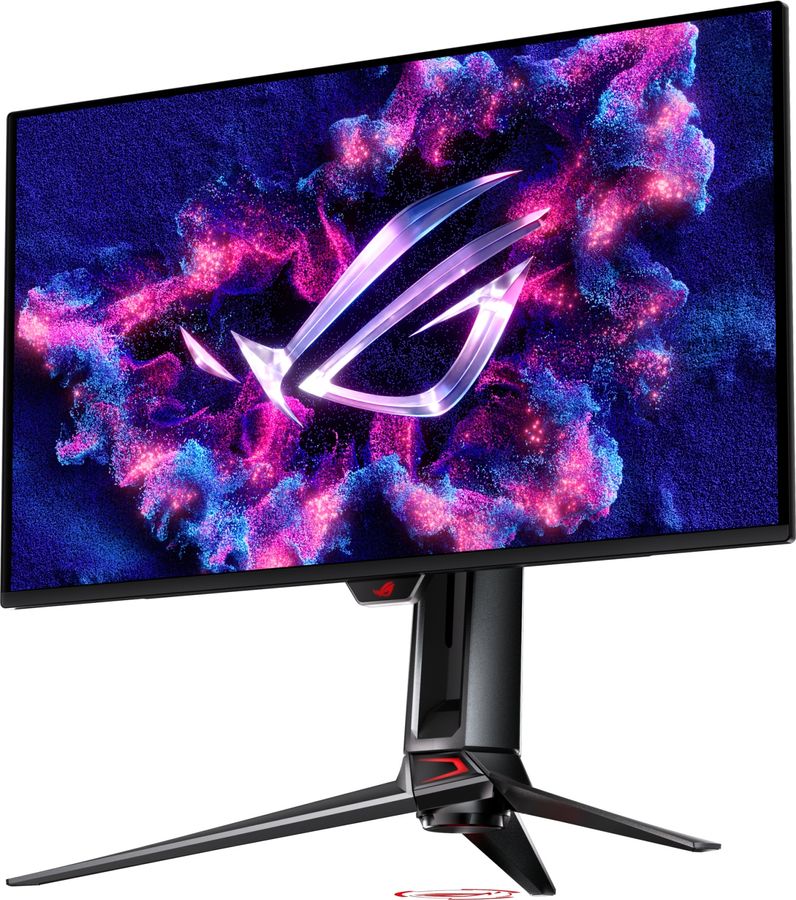 Le moniteur UHD 4K Asus ROG Swift OLED PG27UCDM est idéal pour les jeux vidéo, la retouche photo, le montage vidéo et le graphisme.