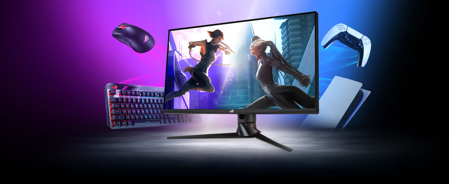 L'&eacute;cran Asus ROG Swift PG32UQ est id&eacute;al pour consoles et PC gaming