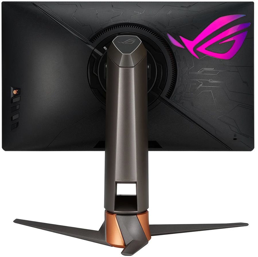 Le r&eacute;tro&eacute;clairage Asus Aura Sync de l'&eacute;cran gaming Asus ROG PG32UQ 