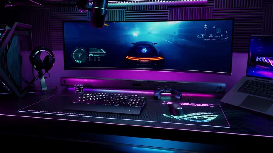 Idéal pour le graphisme, la retouche photo et le montage vidéo, le moniteur ultra large Asus ROG Swift OLED PG49WCD convient aussi aux gamers. Le moniteur ultra large Asus ROG Swift OLED PG49WCD est idéal pour les jeux vidéo, la retouche photo, le montage vidéo et le graphisme.