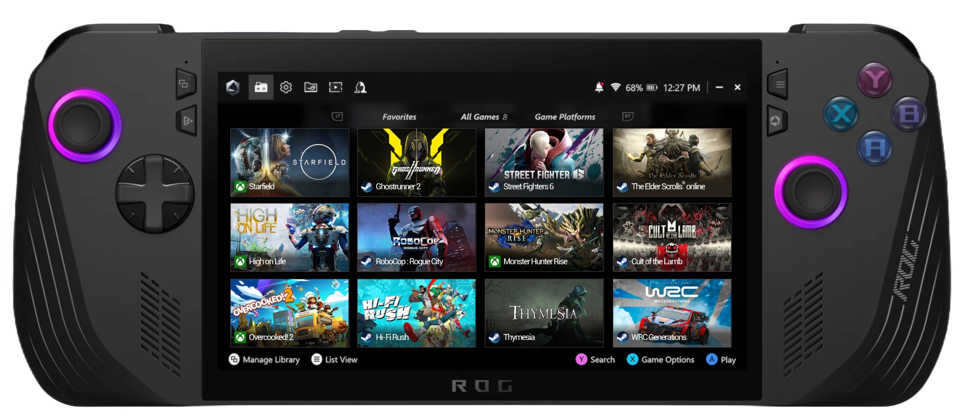 Asus ROG Ally X 2024 (RC72LA) - Consoles de jeux