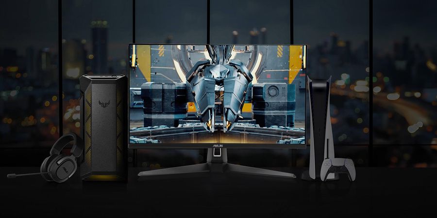 L'écran gamer Asus TUF Gaming VG27UQ1A offre une définition 4K cadencée à 160 Hz.