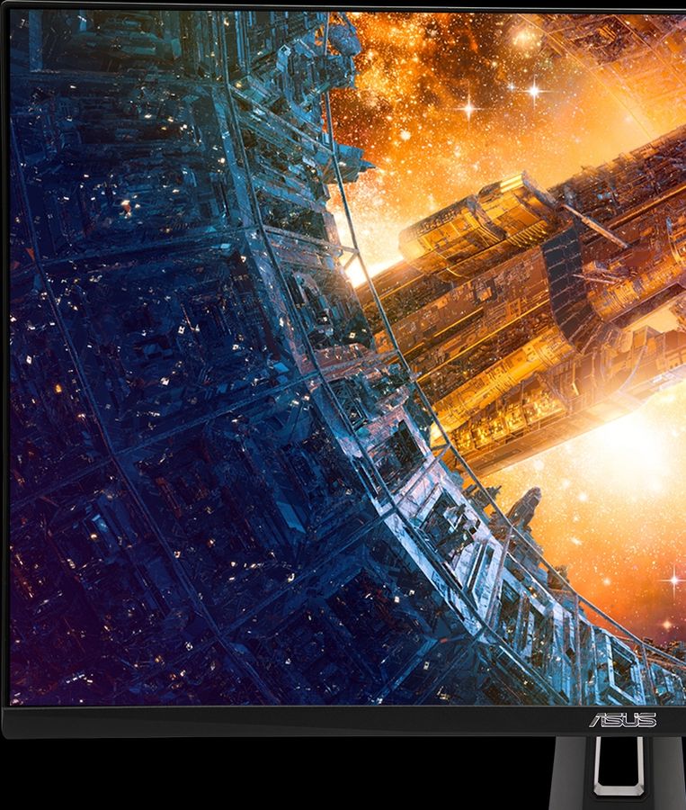 L'écran ultrawide Asus TUF Gaming VG34VQL3A prend en charge l'espace colorimétrique sRGB.