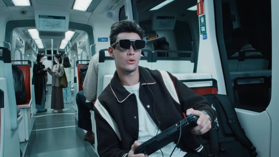 Haut-parleurs Bose int&eacute;gr&eacute;s aux lunettes XR Asus ROG XREAL R1