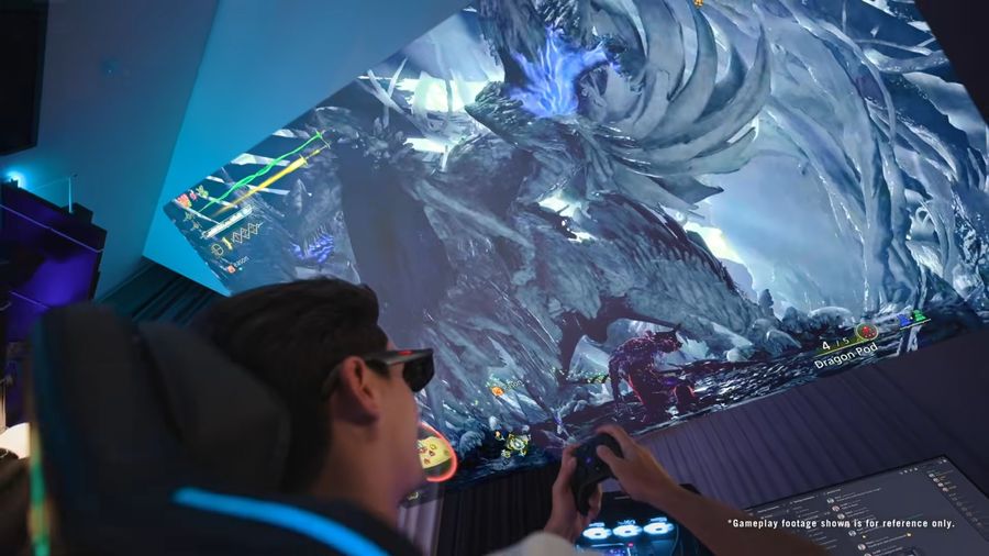 Lunettes Asus ROG XREAL R1 avec modes d'affichage Anchor et Follow
