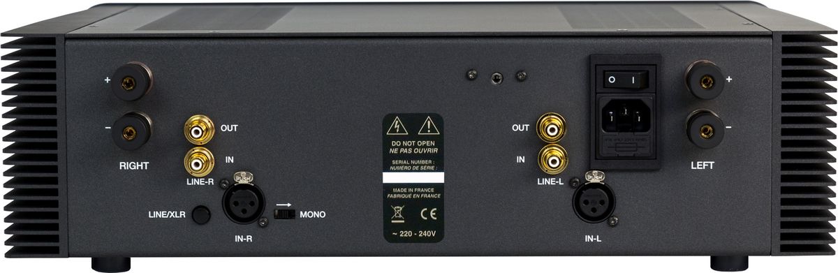 Connectique de l'ampli de puissance Atoll AM400 Evolution