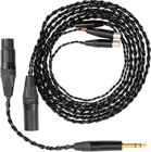 Câble XLR 1,9 m + Adaptateur XLR 4 pins vers 6,35 mm