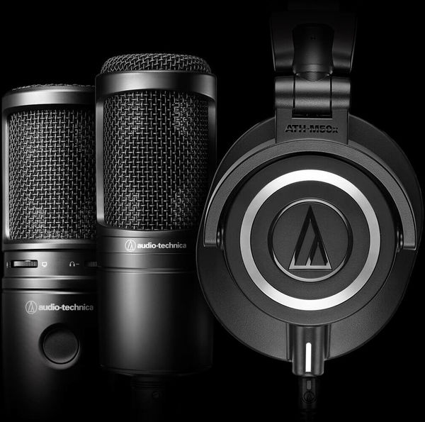 Casque gaming Audio-Technica ATH-M50xSTS : &agrave; c&ocirc;t&eacute; des microphones de la S&eacute;rie 20.