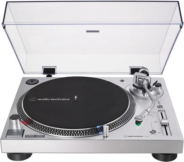 Housse Anti-poussière Pour Platine Audio Technica AT-LP120XUSB - Élasthanne, 43x33x13 Cm - Bleu, Protection Rayures - 10