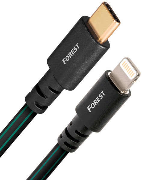 Audioquest Forest USB-C vers Lightning (0,75 m) - Câbles USB