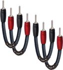 Audioquest ThunderBird Jumper 507 banane Silver (lot de 4)