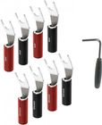 Audioquest SureGrip 100 Spade Silver (lot de 8)