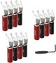 Audioquest Fourche SureGrip 100 Silver (lot de 12)
