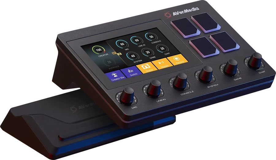 Le deck AVerMedia Live Streamer Nexus (AX310) permet de contrôler son live Twitch.