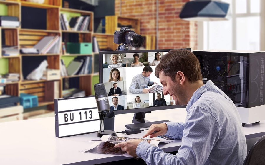 Le boitier d&rsquo;acquisition AVerMedia Live Streamer CAP 4K (BU113) permet d'utiliser un appareil photo num&eacute;rique DSLR comme une webcam sur son PC.