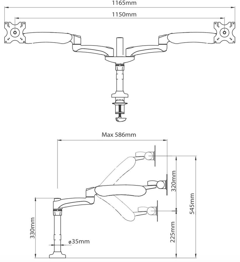 Schéma dimensions Schéma dimensions